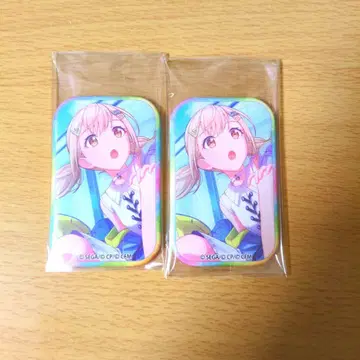 프로세카 아즈사와 코하네 스퀘어 캔뱃지 2개