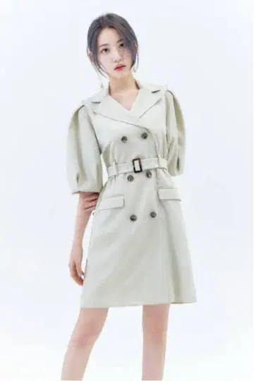 LILY BROWN 그레이 미니 원피스