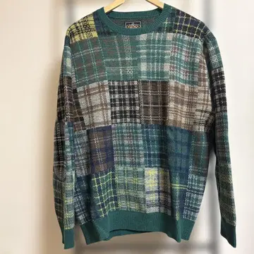 Palace x BEAMS 콜라보 니트 스웨터 M