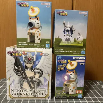 냥코 대전쟁 피규어와 룸 라이트