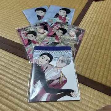유리!!! on ICE 잡지 부록 클리어 파일 노트