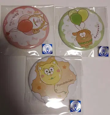 마츠이누 캔뱃지 세트