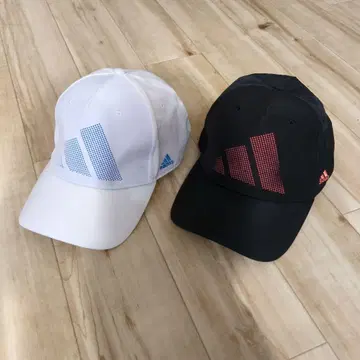 adidas 캡 2세트 화이트.블랙