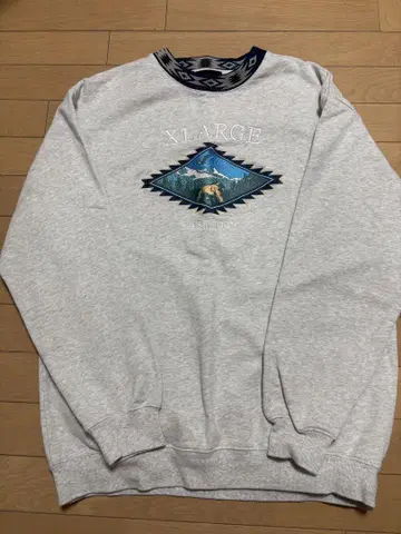 XLARGE 그레이 트레이닝복