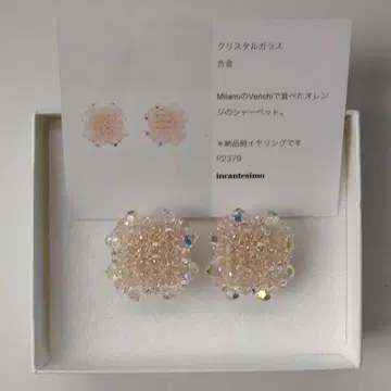 Iincantesimo 인카시모 스와로브스키 크리스탈 귀찌