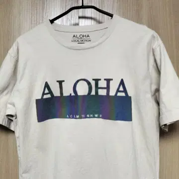 LOCAL MOTION ALOHA 티셔츠 L 사이즈