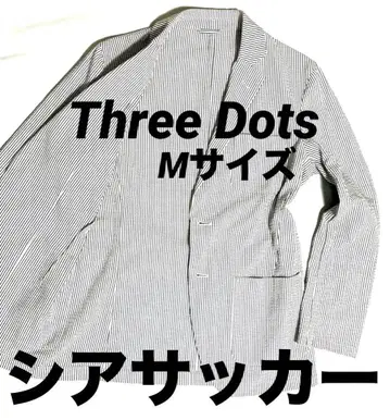 [컨디션 최상] Three Dots 쓰리닷 시어서커 자켓 M 사이즈