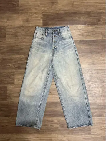 [ SUGARHILL ] FADED CLASSIC DENIM PANTS