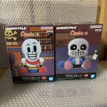 미개봉 새상품 UNDERTALE 샌즈 파피루스 아미코트 피규어