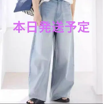 [새상품] JOURNAL STANDARD relume 배기 데님