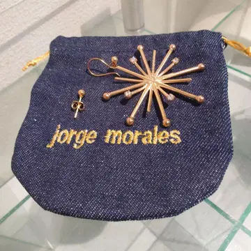 미사용 호르헤 모랄레스 jorge morales 별 모양 귀찌