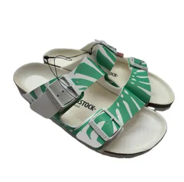 새상품 버켄스탁 몬스테라 패턴 샌들 25cm Birkenstock