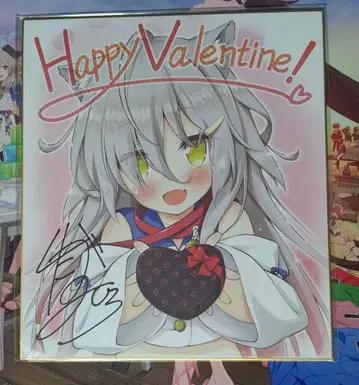 사쿠라, 모유. 크로 FAVORITE happy valentine 색지