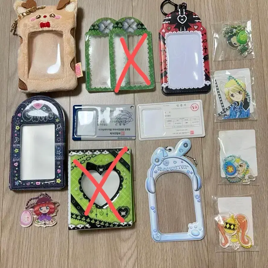 Photocard holder, collectbook, keyring, ID photo holder bulk (includes x)