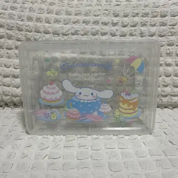산리오 보관 케이스 클리어 시나모롤