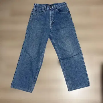 Local Motion 와이드 레그 데님 팬츠