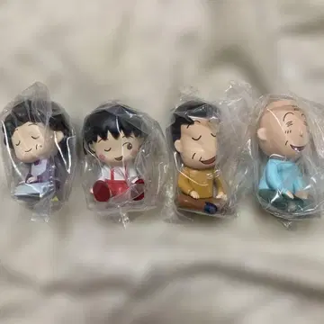 마루코는 아홉살(치비 마루코짱) 어깨 쿵 Fig. 4개 세트