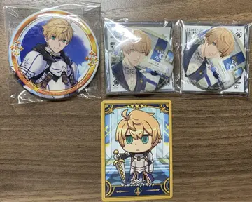 fgo 아서 펜드래곤 캔뱃지 카드