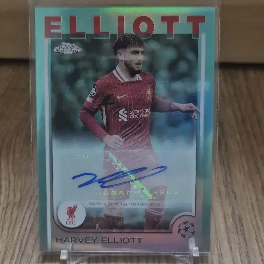 22-23 Topps Merlin ELLIOTT エリオット 直筆サイン 22-23 Topps Merlin ELLIOTT エリオット 直筆サイン