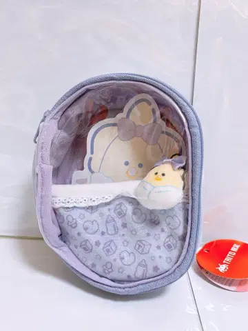 초롱초롱한 눈망울의 생굴, 멋내기 오부통 파우치 보라색