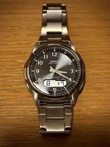 CASIO WVA-M630 티타늄 손목시계 컨디션 최상