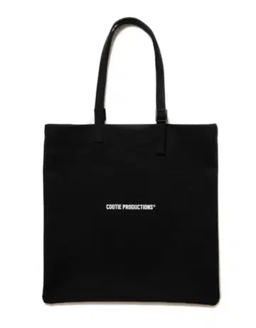 COOTIE Canvas Tote Bag BLACK