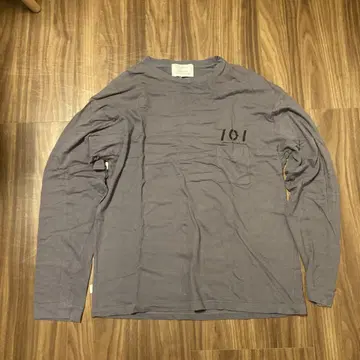 ANOTHER 20th CENTURY 차콜 그레이 롱T 사이즈 3