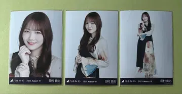노기자카46 브로마이드 타무라 마유 카가와 비대칭 3종 컴프