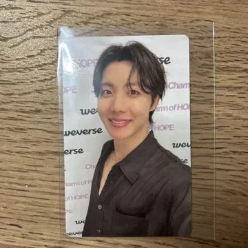 BTS j-hope Charm of HOPE 혜택 트레이딩 카드