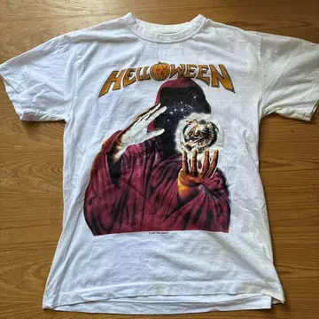 Helloween 밴드 티셔츠 Seven Keys Tour 87