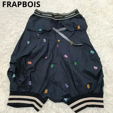 플라보아 자수 사루엘 팬츠 하프 팬츠 FRAPBOIS