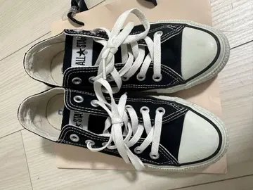 ALL STAR 블랙 스니커즈 로우컷