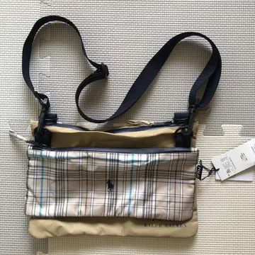 랄프 로렌 멀티 레인 파우치 베이지 백 포함 사코슈