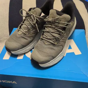 HOKA ANACAPA 그레이 트레일 러닝화 9.5