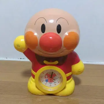 호빵맨 시계 저금통 약 20cm