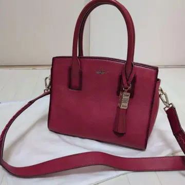 kate spade 와인 레드 숄더백