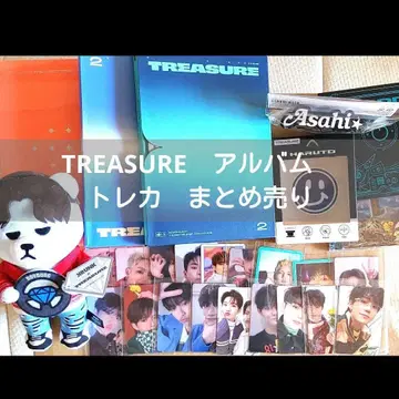 TREASURE 앨범 트레이딩 카드 굿즈 묶음 판매