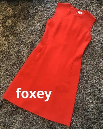 foxey 원피스 사이즈 38 빨간색