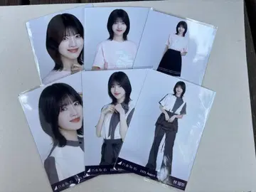 노기자카46 하야시 루나 카가와 라이브 t셔츠 사복 비대칭 브로마이드