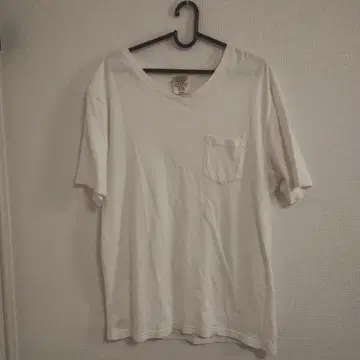GLAD HAND & CO. 화이트 V넥 티셔츠 M