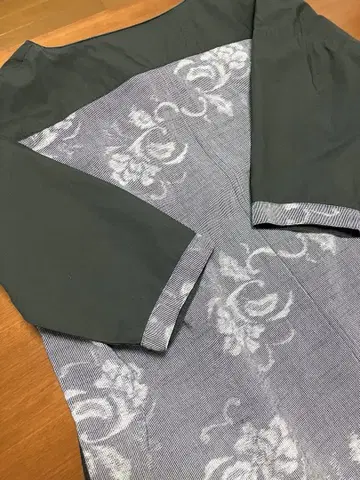 기emon 튜닉 구루메 가스리 원피스 기우에몽 스커트