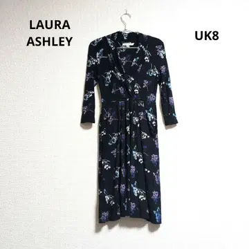 0151 LAURA ASHLEY 로라 애슐리 무릎 기장 원피스 UK8