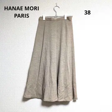 0154 HANAE MORI 하나에모리 롱 플레어 스커트 38