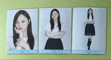 노기자카46 브로마이드 우메자와 미나미 카가와 라이브 T셔츠 3종 컴프