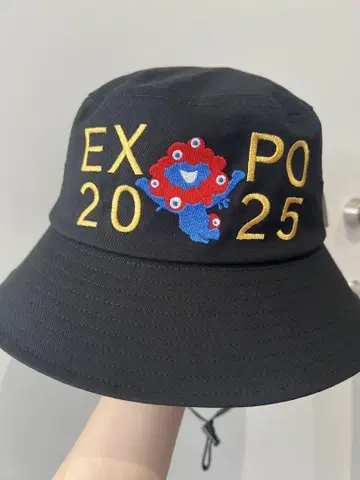 EXPO 2025 akuaku 어드벤처 햇 57-59cm 블랙