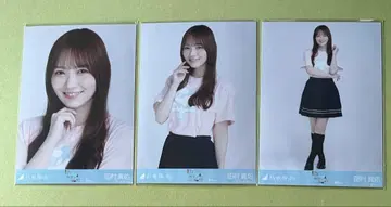 노기자카46 브로마이드 타무라 마유 카가와 라이브 T셔츠 3종 컴프