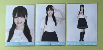 노기자카46 브로마이드 오오코시 히나노 카가와 라이브 T셔츠 3종 컴프