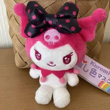 Kuromi 봉제 인형 마스코트 키링 포함