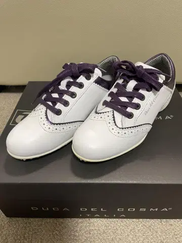 Duca del Cosma 골프화 화이트/화이트