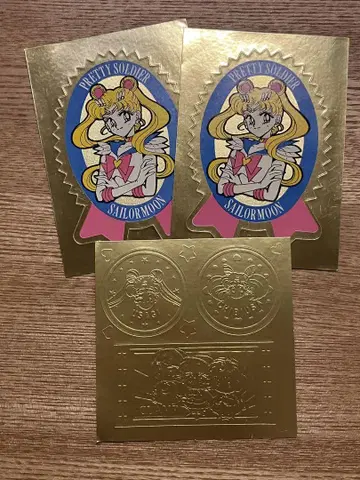 107 레트로 세일러문 부록 씰 다케우치 나오코 나카요시